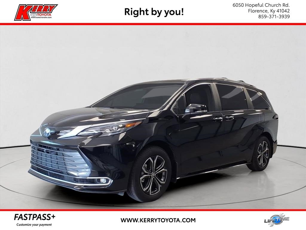 Certified 2025 Toyota Sienna Platinum Van Passenger Van