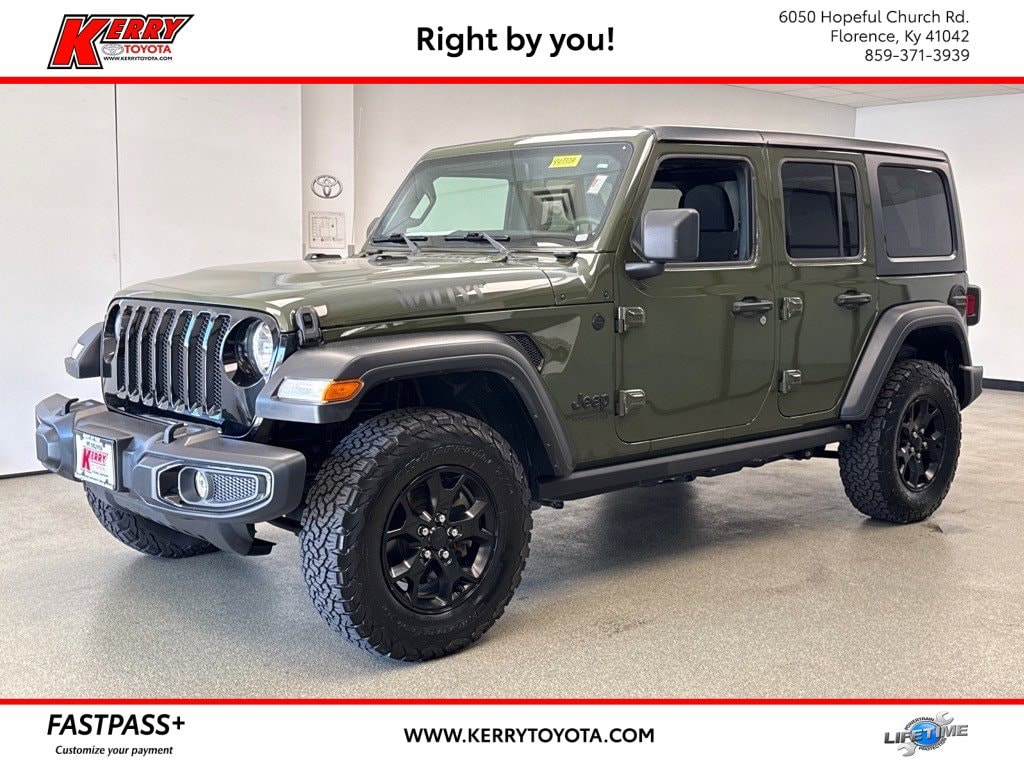 Used 2021 Jeep Wrangler Unlimited Willys Sport SUV