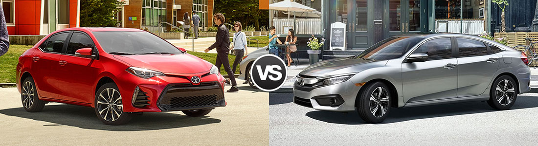 2017 Toyota Corolla vs 2017 Honda Civic