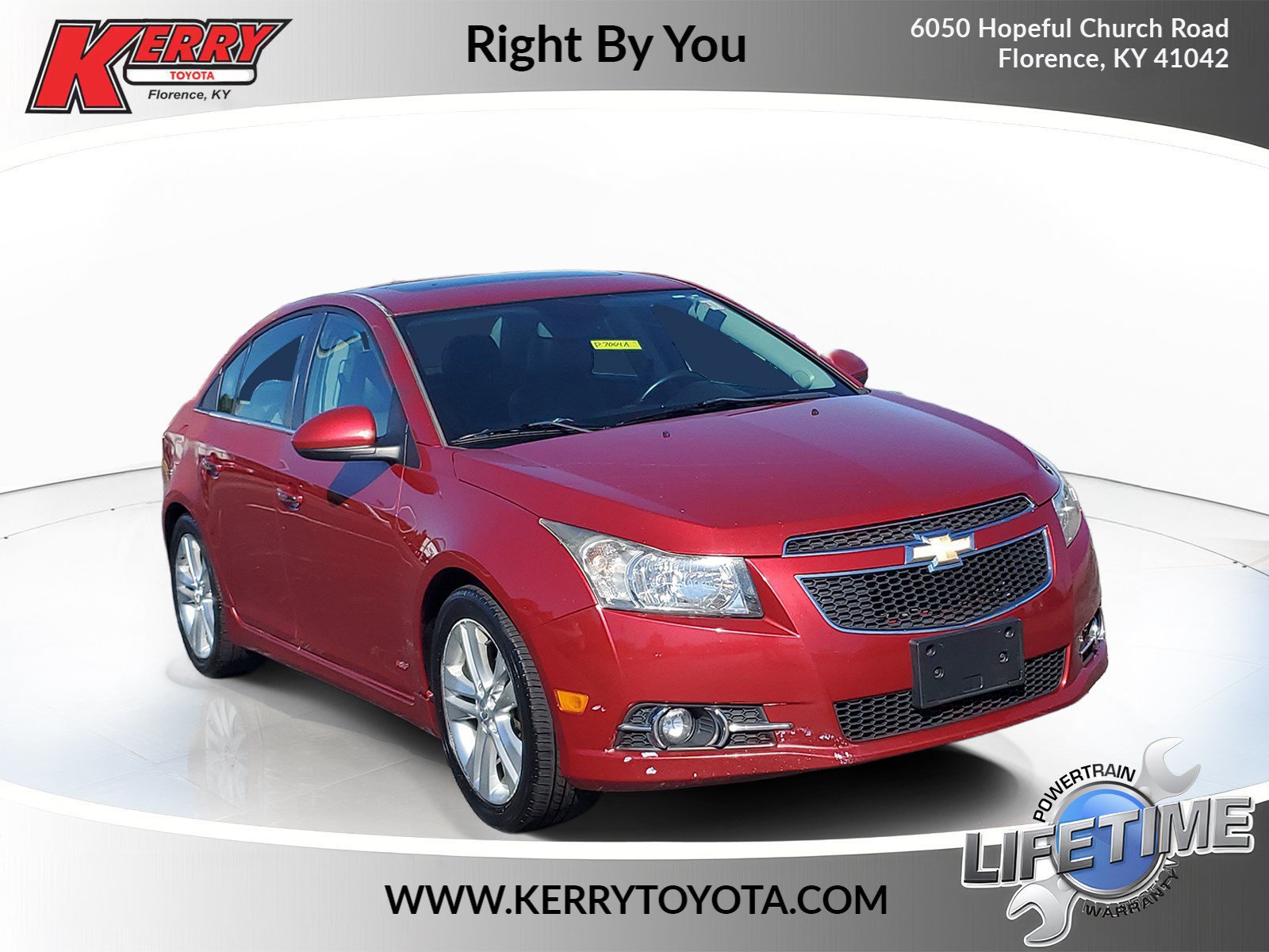 Used 2014 Chevrolet Cruze LTZ with VIN 1G1PG5SB9E7242329 for sale in Florence, KY