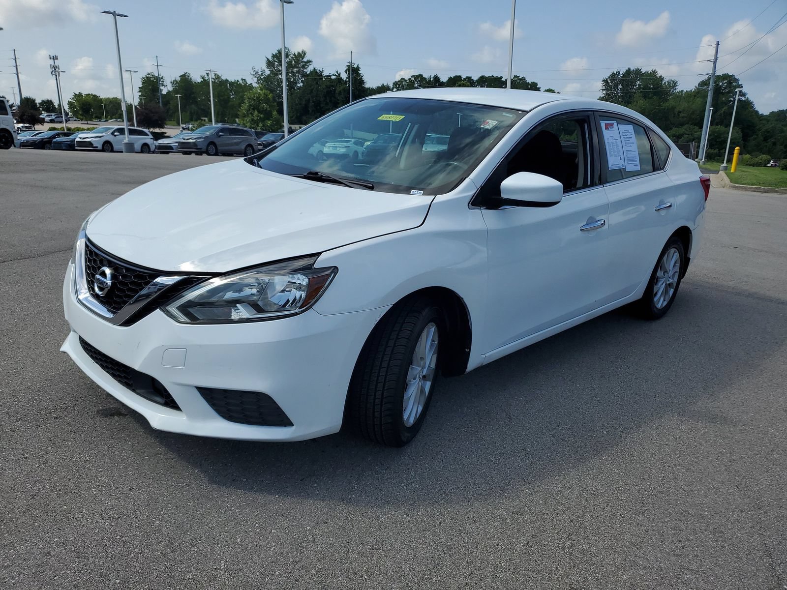 Used 2019 Nissan Sentra SV with VIN 3N1AB7AP5KY219759 for sale in Florence, KY