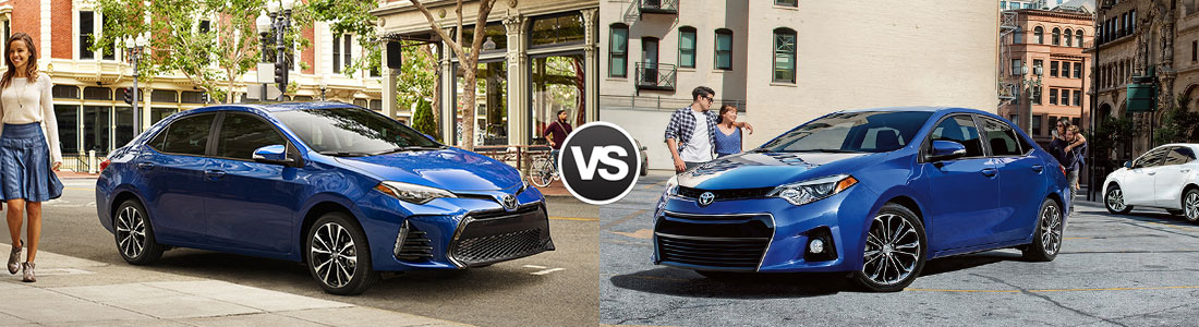 2017 Toyota Corolla vs 2016 Toyota Corolla