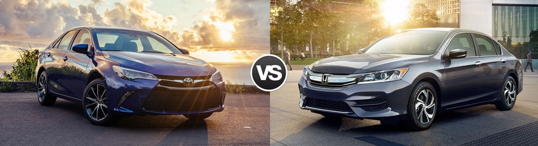 2017 Toyota Camry vs 2017 Honda Accord