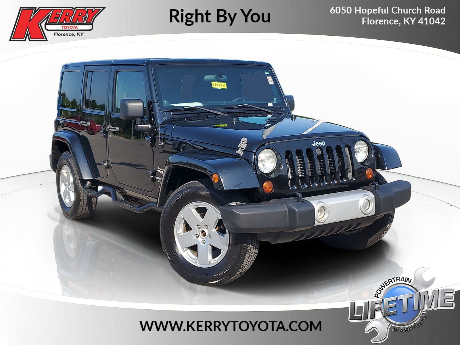 Used 2012 Jeep Wrangler Unlimited Sahara with VIN 1C4BJWEG2CL220094 for sale in Florence, KY