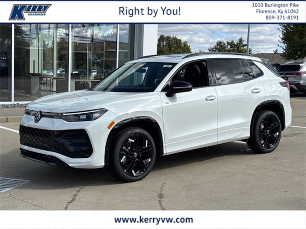 New 2025 Volkswagen Tiguan 2.0T SE R-Line Black SUV