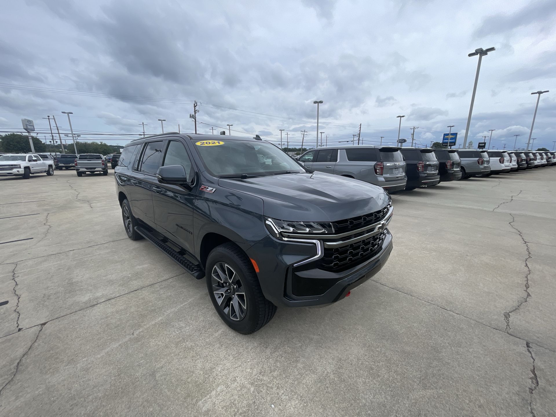 Used 2021 Chevrolet Suburban Z71 with VIN 1GNSKDKD3MR217013 for sale in Greenville, SC