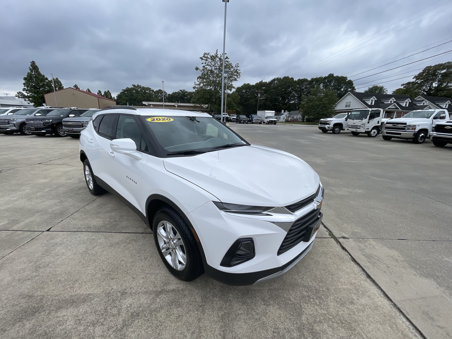 Used 2020 Chevrolet Blazer 2LT with VIN 3GNKBCRSXLS623400 for sale in Greenville, SC