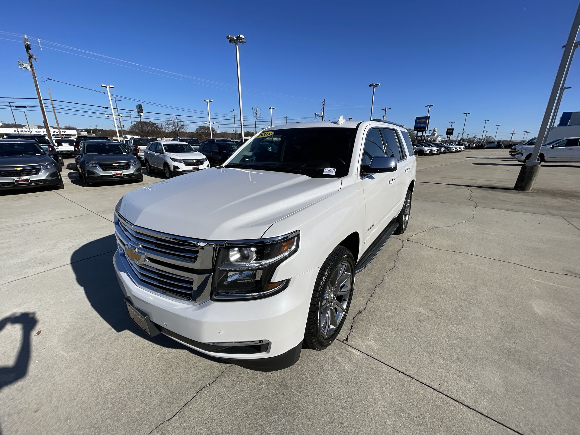 Used 2019 Chevrolet Tahoe Premier with VIN 1GNSCCKC4KR250310 for sale in Greenville, SC