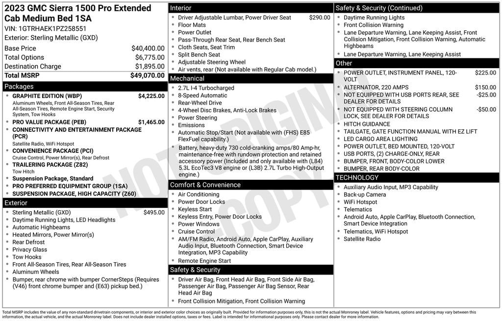 2023 GMC Sierra 1500 Pro - Photo 4