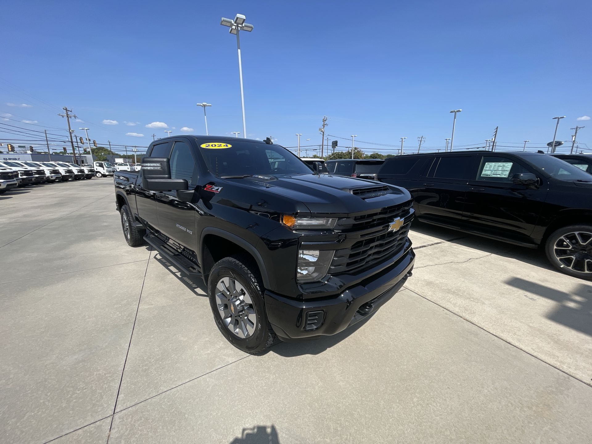 Used 2024 Chevrolet Silverado 2500HD Custom with VIN 2GC4YMEYXR1117862 for sale in Greenville, SC