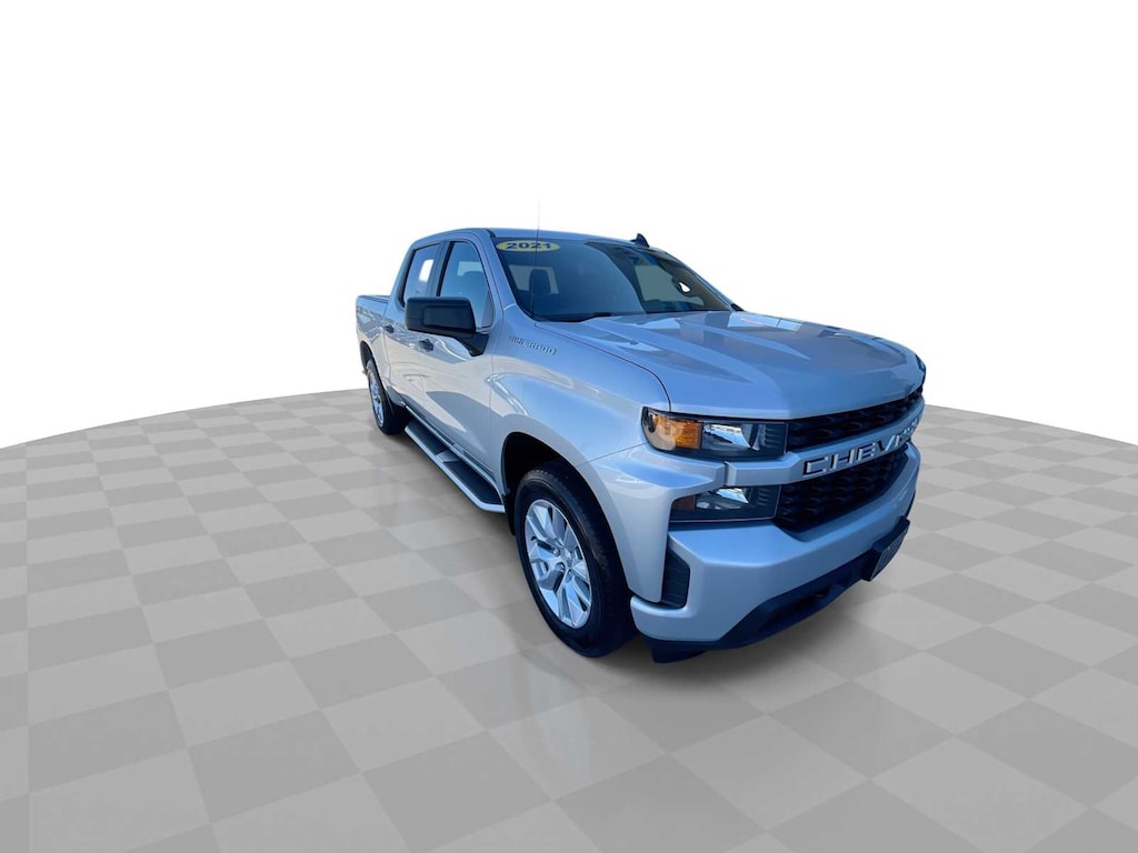 Used 2021 Chevrolet Silverado 1500 Custom Truck