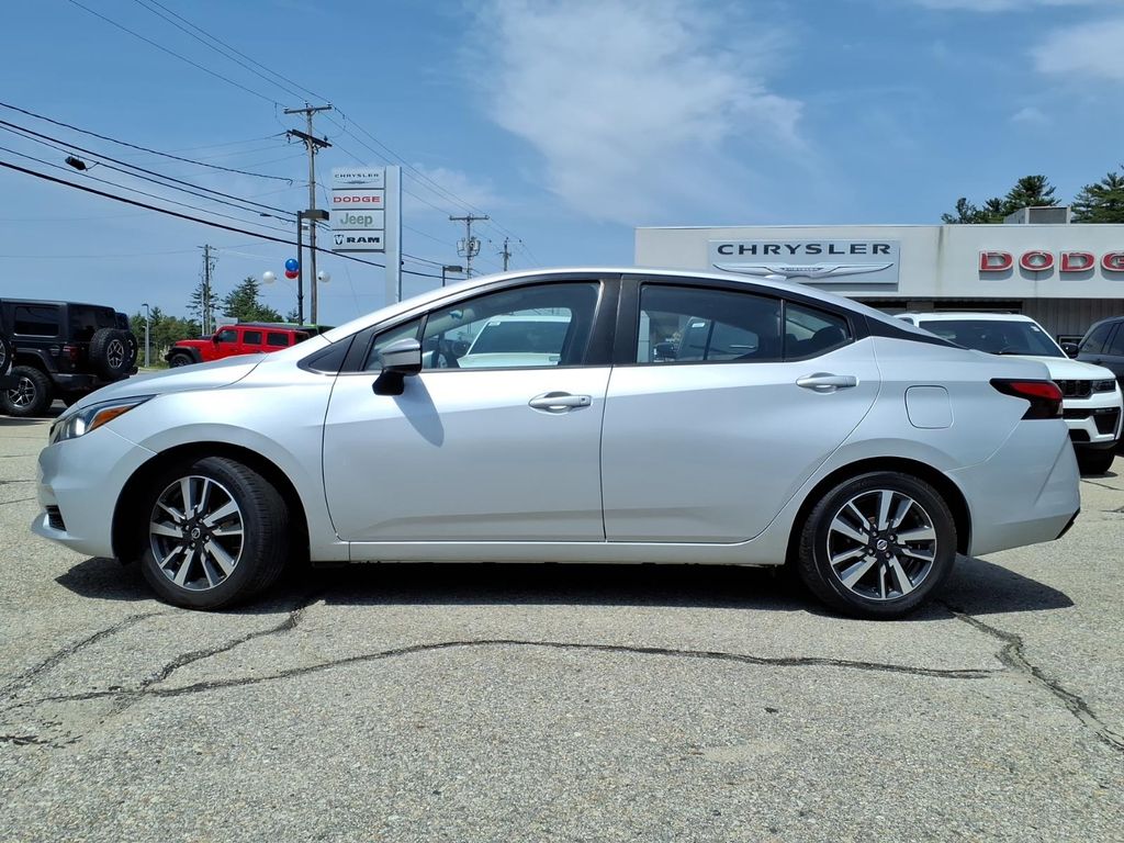 Used 2021 Nissan Versa Sedan SV with VIN 3N1CN8EV0ML895101 for sale in Egg Harbor Township, NJ