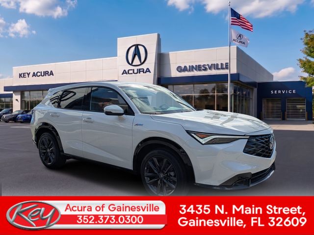 Platinum White Pearl 2025 Acura ADX SUV / Crossover Front-Wheel Drive Continuously Variable Transmission