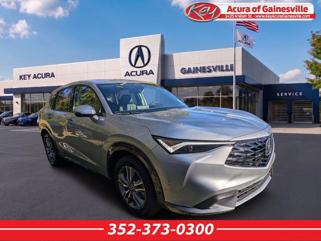 Solar Silver Metallic 2025 Acura ADX SUV / Crossover Front-Wheel Drive Continuously Variable Transmission