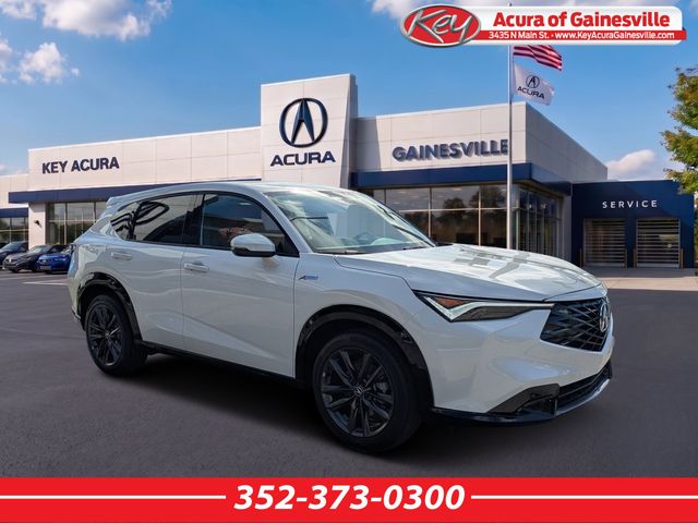Platinum White Pearl 2025 Acura ADX SUV / Crossover Front-Wheel Drive Continuously Variable Transmission