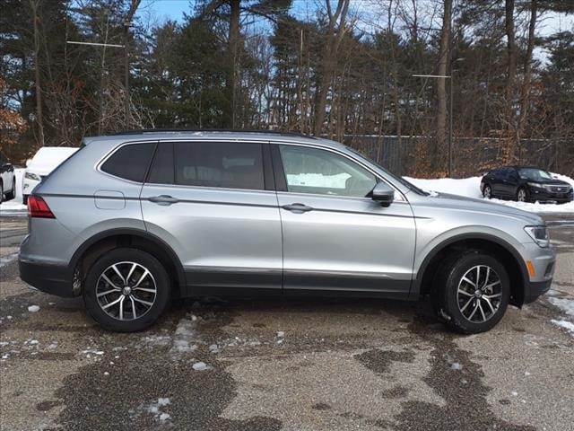 Used 2021 Volkswagen Tiguan SE with VIN 3VV2B7AX5MM082822 for sale in Portsmouth, NH