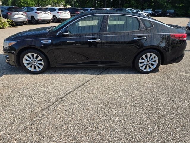 Used 2018 Kia Optima S with VIN 5XXGT4L32JG237608 for sale in Portsmouth, NH