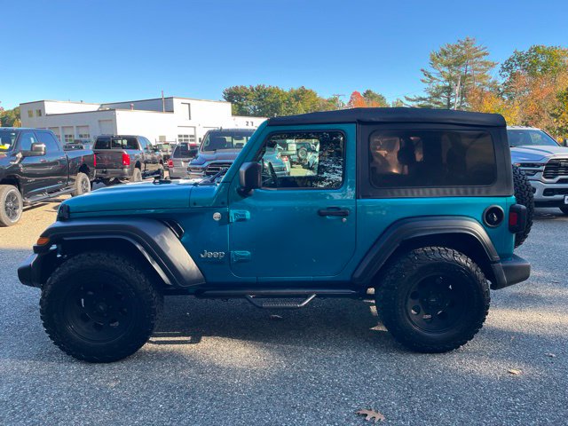 Used 2019 Jeep Wrangler Sport S with VIN 1C4GJXAG1KW618542 for sale in Portsmouth, NH