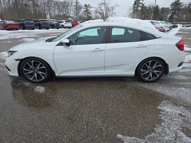 Used 2020 Honda Civic Sport with VIN 2HGFC2E86LH528087 for sale in Portsmouth, NH
