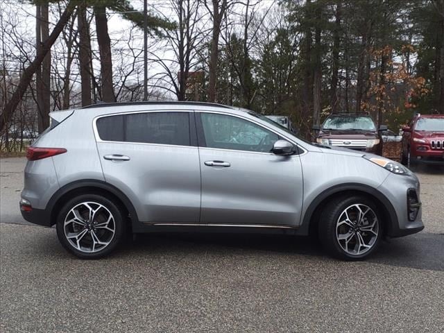 Used 2021 Kia Sportage SX Turbo with VIN KNDPR3A61M7850645 for sale in Portsmouth, NH