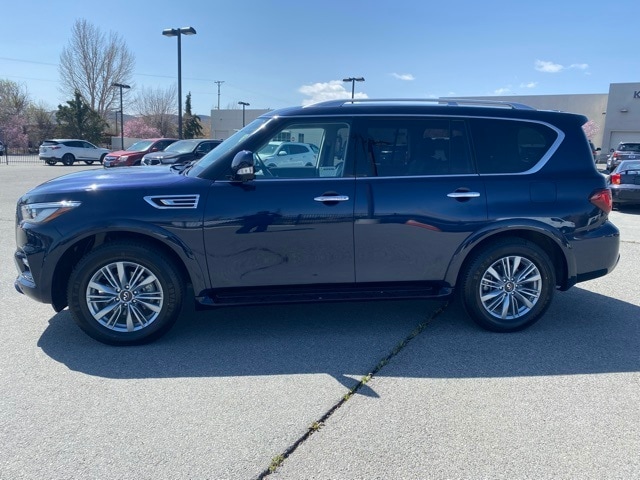 Used 2024 INFINITI QX80 Luxe 4WD with VIN JN8AZ2AE4R9329331 for sale in Reno, NV