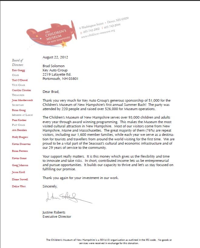 appreciation letter to dealers key auto in the community car dealer nh auto appreciation letter to dealers key auto in the community car dealer nh auto