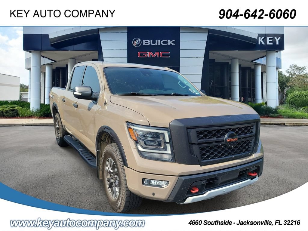 Used 2021 Nissan Titan PRO-4X Truck Crew Cab