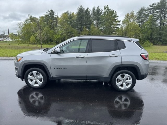 Used 2018 Jeep Compass Latitude with VIN 3C4NJDBB8JT418156 for sale in ROCHESTER, NH