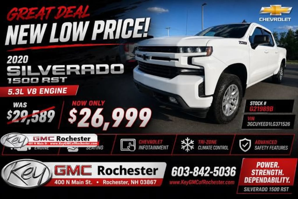 Used 2020 Chevrolet Silverado 1500 RST Truck
