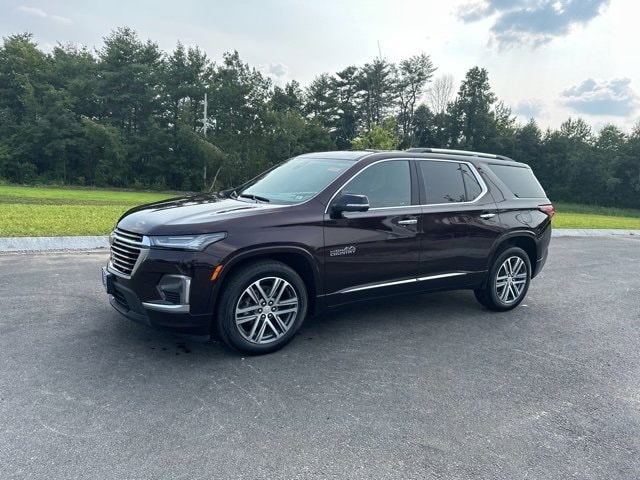 Used 2023 Chevrolet Traverse High Country with VIN 1GNEVNKW3PJ142893 for sale in Rochester, NH