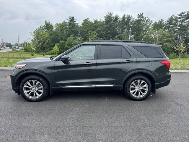 Used 2023 Ford Explorer XLT with VIN 1FMSK8DHXPGA83158 for sale in Rochester, NH