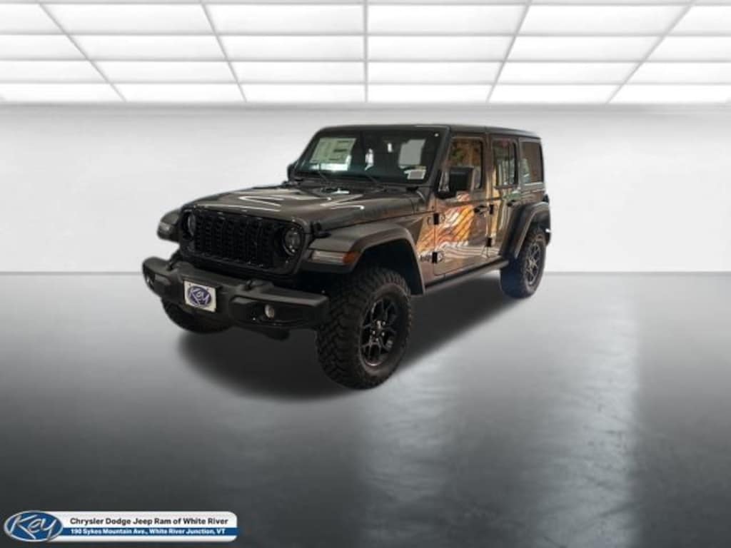 New 2025 Jeep Wrangler Willys Sport Utility