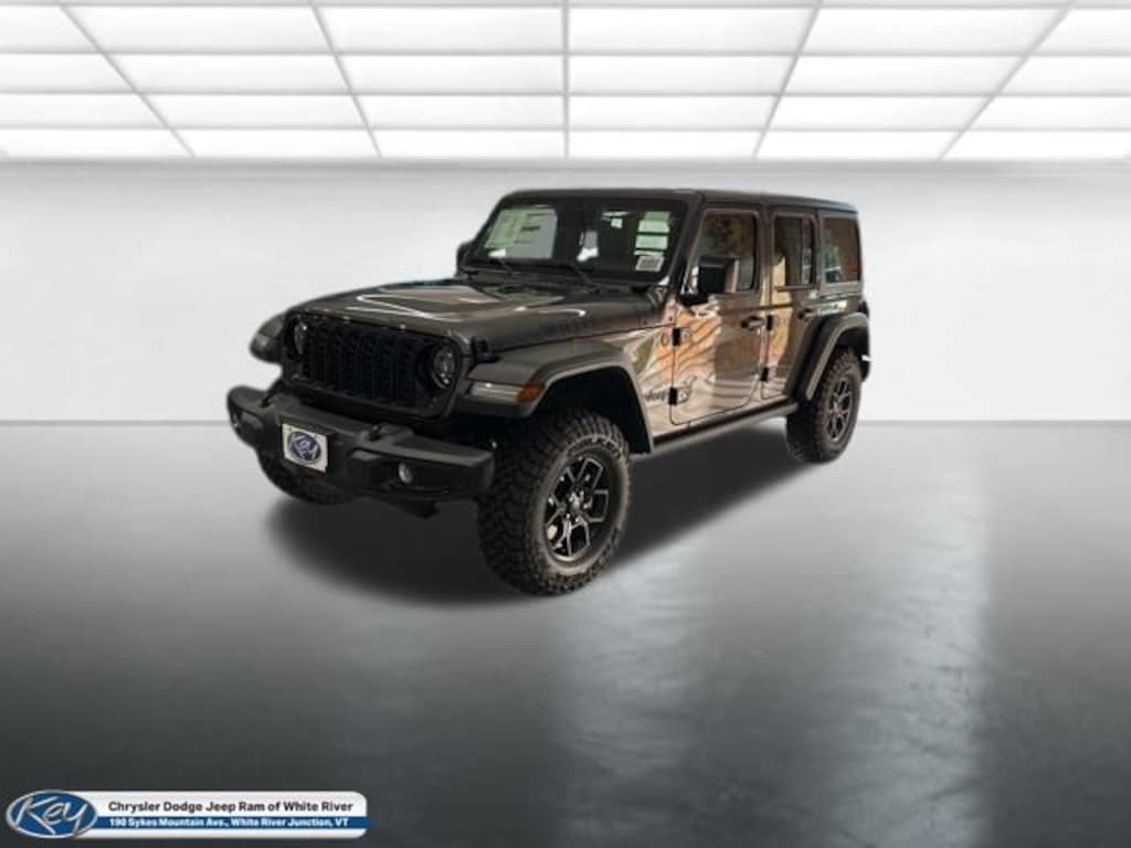 New 2025 Jeep Wrangler Willys Sport Utility