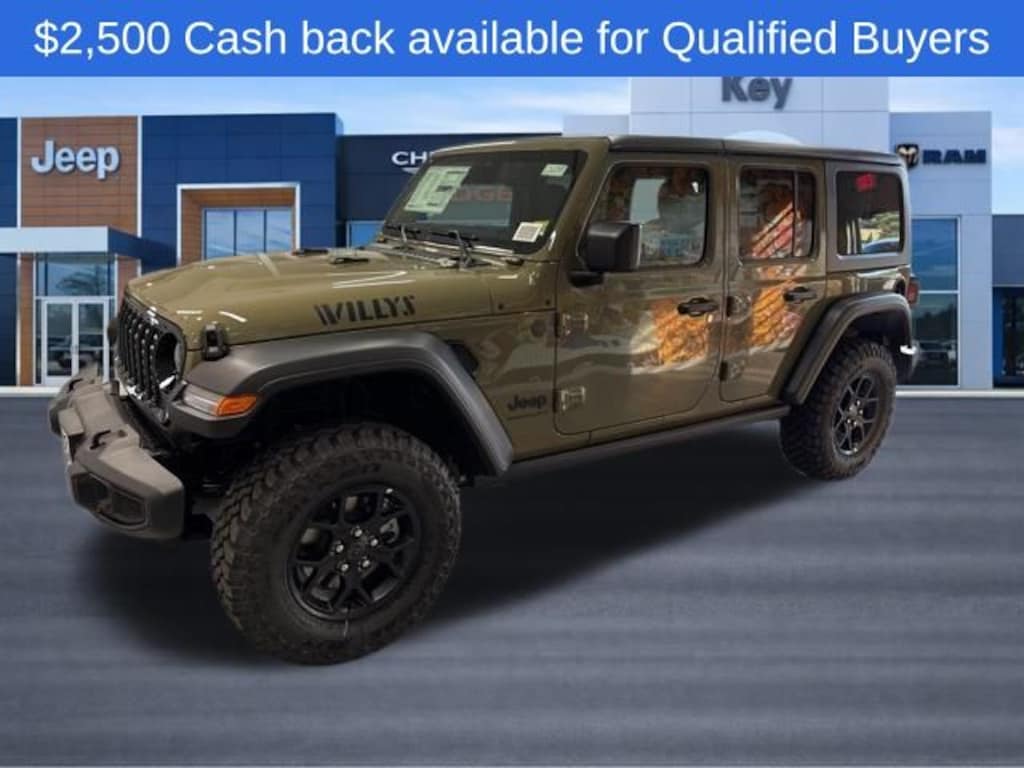 New 2026 Jeep Wrangler Willys Sport Utility