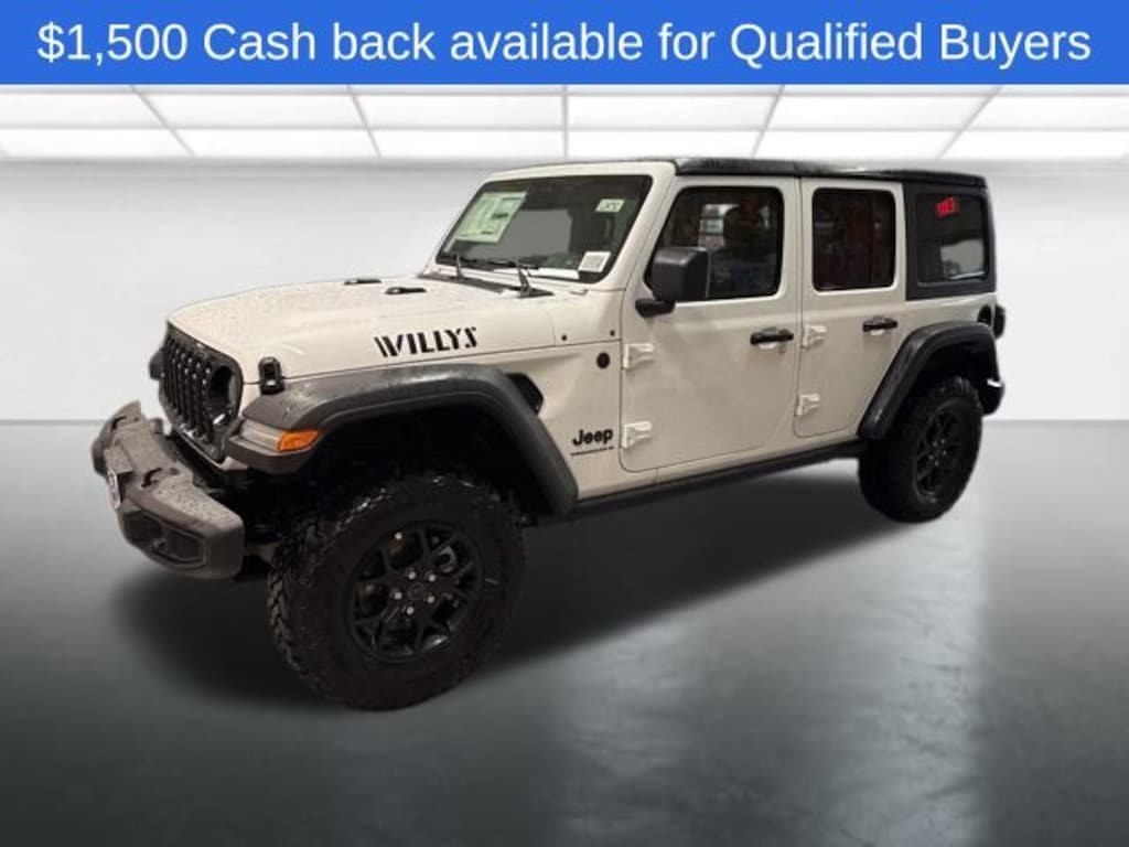 New 2026 Jeep Wrangler Willys Sport Utility