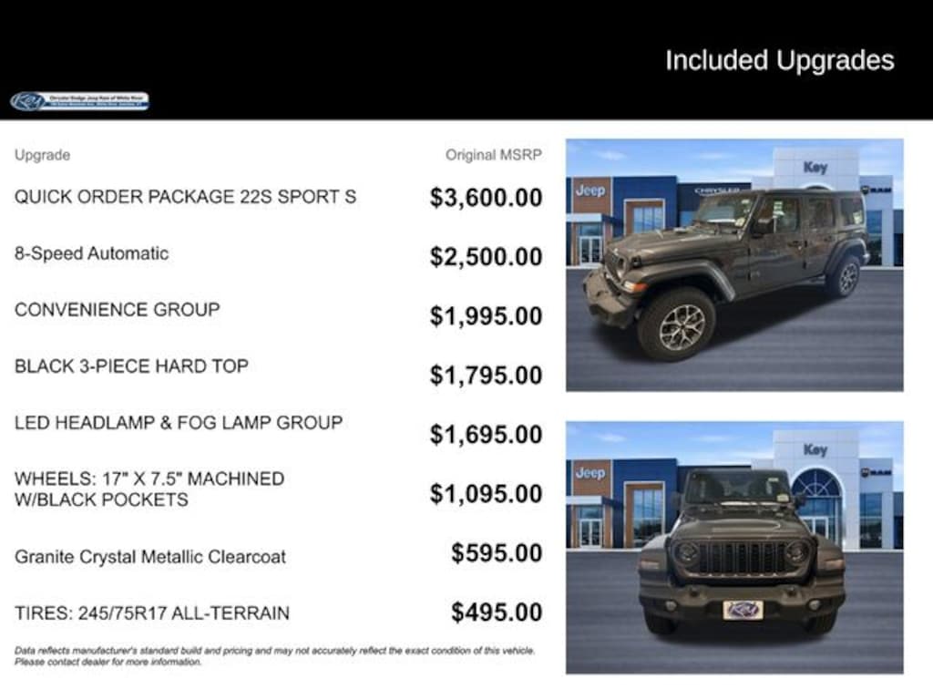 New 2025 Jeep Wrangler Sport S Sport Utility