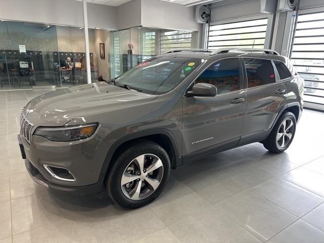 Used 2021 Jeep Cherokee Limited with VIN 1C4PJMDX0MD101242 for sale in Rochester, NH
