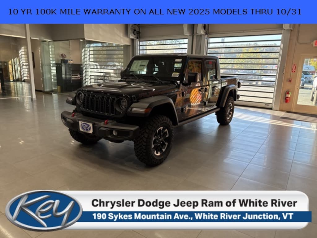 New 2025 Jeep Gladiator Rubicon Pickup