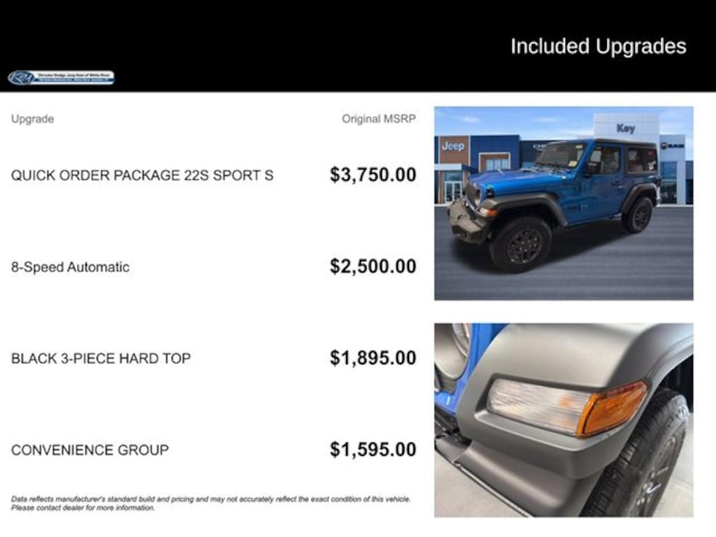 New 2026 Jeep Wrangler Sport S Sport Utility