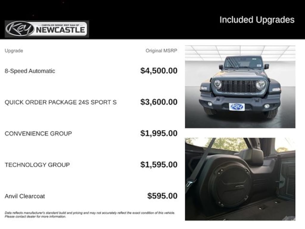 New 2025 Jeep Wrangler Sport S Sport Utility