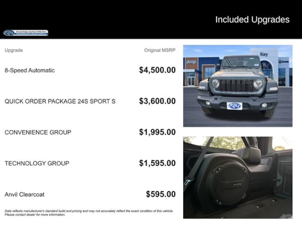 New 2025 Jeep Wrangler Sport S Sport Utility