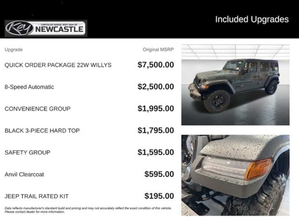 New 2025 Jeep Wrangler Willys Sport Utility