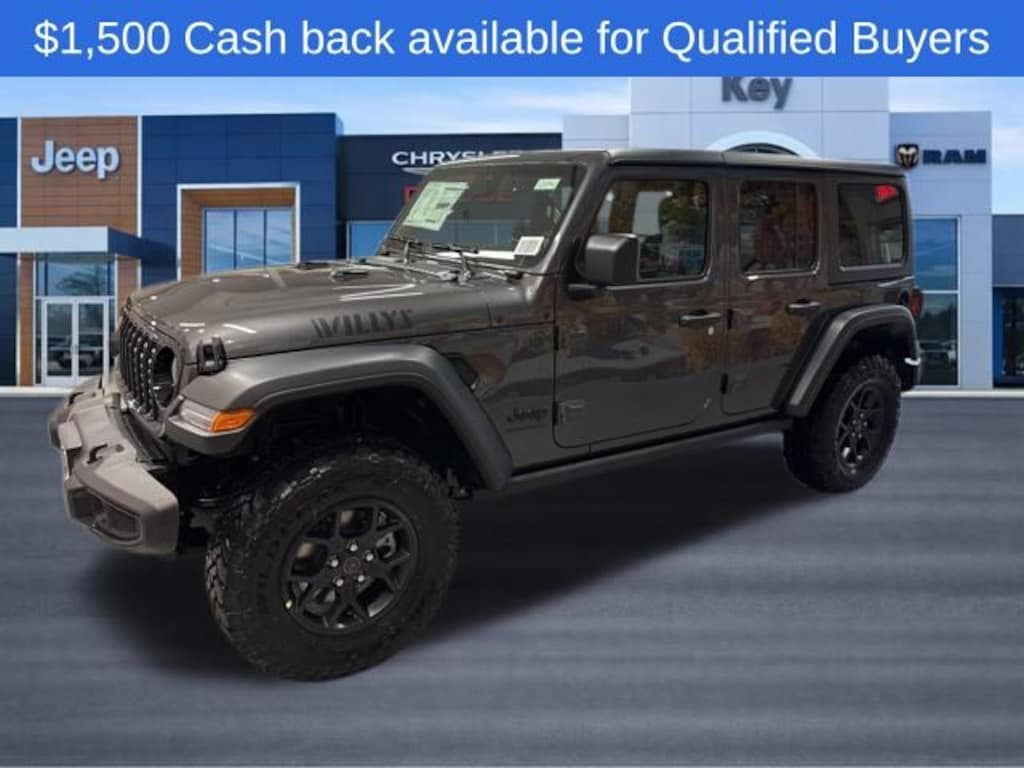 New 2026 Jeep Wrangler Willys Sport Utility