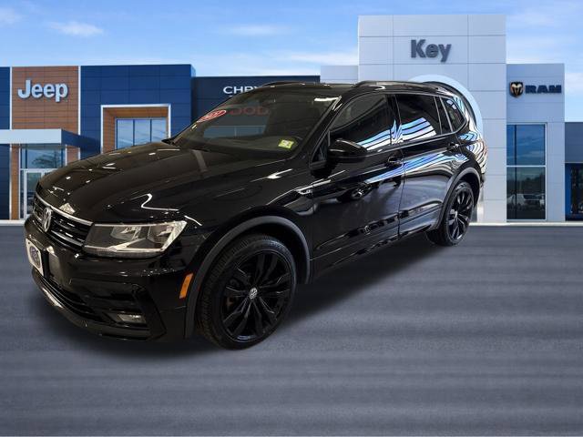 Used 2021 Volkswagen Tiguan SE R-LINE BLACK with VIN 3VV2B7AX3MM057059 for sale in Hartford, VT