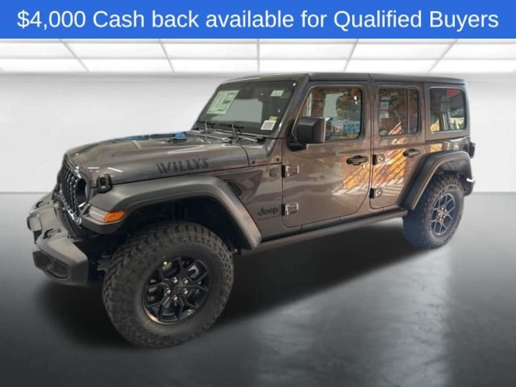 New 2025 Jeep Wrangler Willys Sport Utility