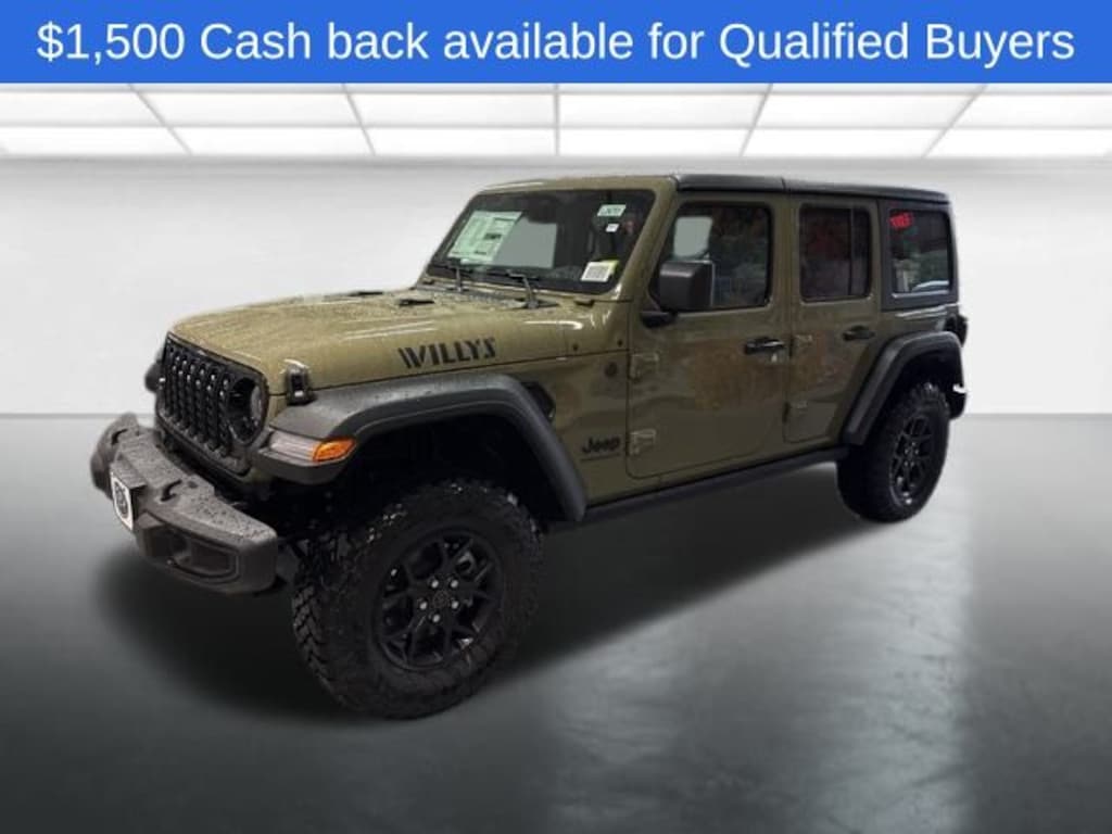 New 2026 Jeep Wrangler Willys Sport Utility