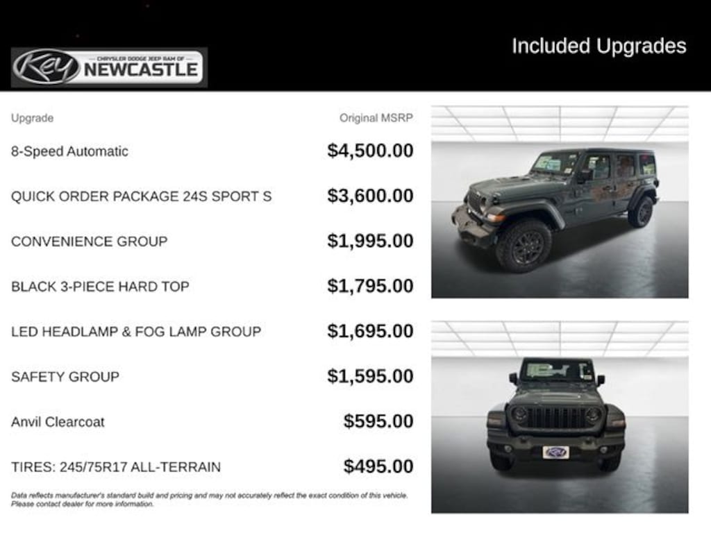New 2025 Jeep Wrangler Sport S Sport Utility