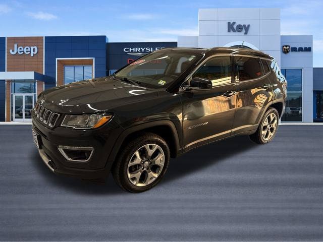 Used 2018 Jeep Compass Limited with VIN 3C4NJDCB3JT280587 for sale in Hartford, VT