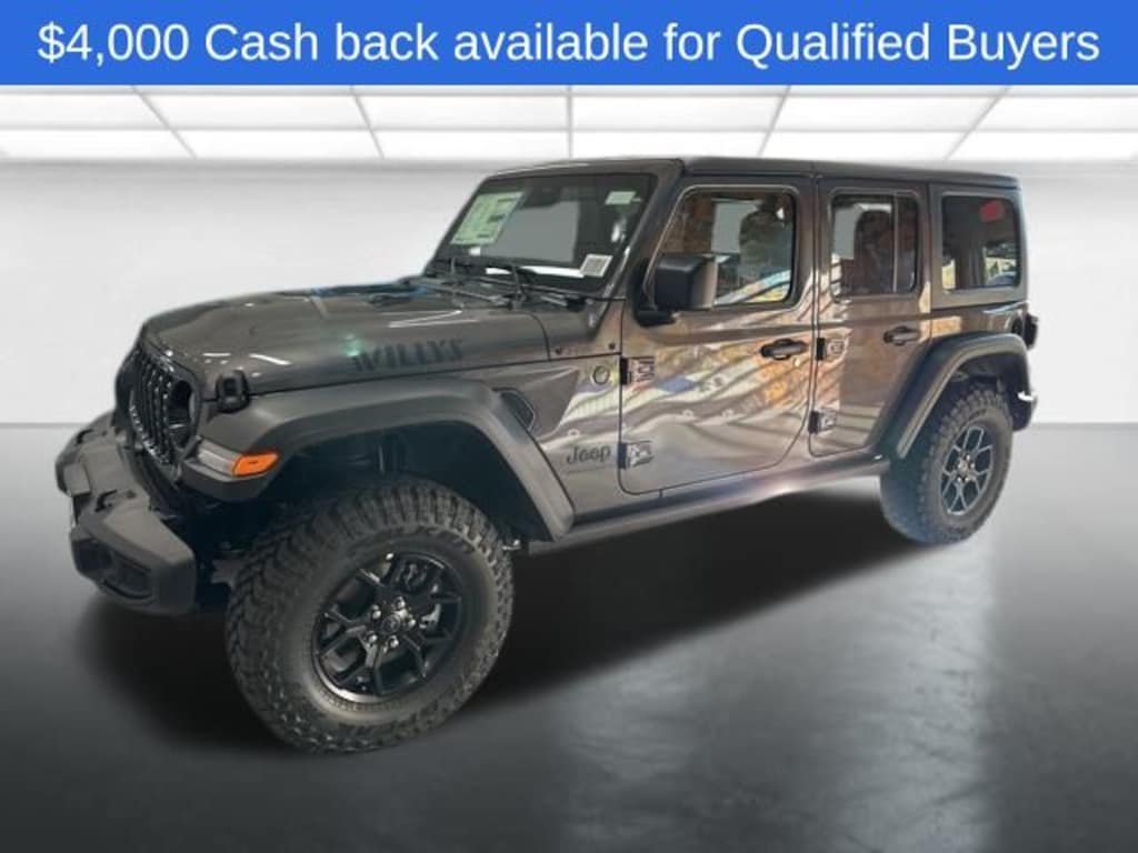 New 2025 Jeep Wrangler Willys Sport Utility
