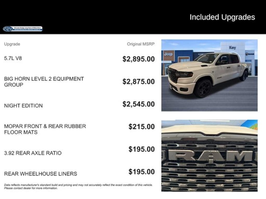 New 2026 Ram 1500 Big Horn/Lone Star Pickup